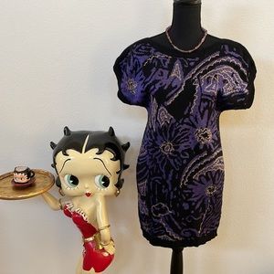 Christian Dior Separates Vintage Lurex Sweater Size S